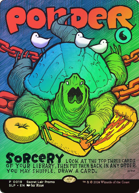 Ponder (Secret Lair) (#245) (Borderless) | Promo: General