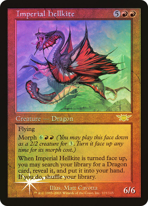Imperial Hellkite\nLegions\nSingle\nMagic The Gathering