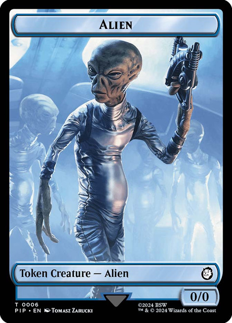 {Alien Token} // {Clue Token}
Fallout Commander
Single
Magic: The Gathering