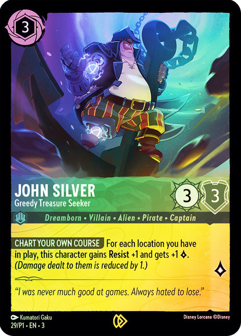 John Silver - Greedy Treasure Seeker