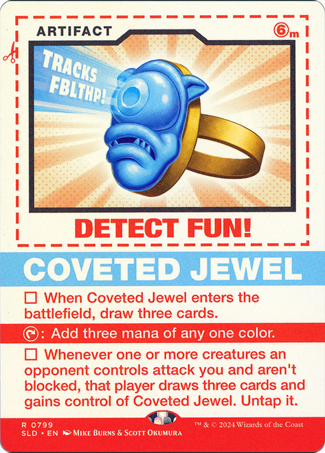 Coveted Jewel (Secret Lair) (Hand Drawn)\nPromo: General\nSingle\nMagic The Gathering