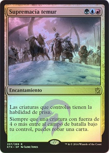 Temur Ascendancy\nKhans of Tarkir - Spanish\nSingle\nMagic The Gathering