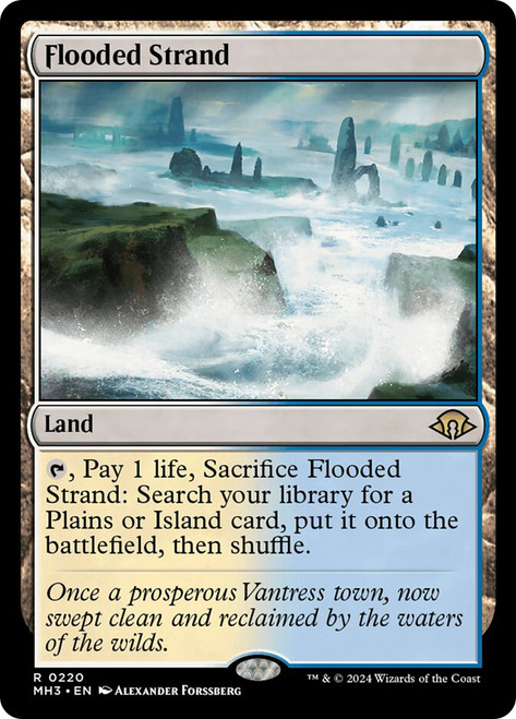 Flooded Strand\nModern Horizons 3\nSingle\nMagic The Gathering