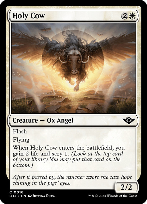 Holy Cow\nOutlaws of Thunder Junction\nSingle\nMagic The Gathering