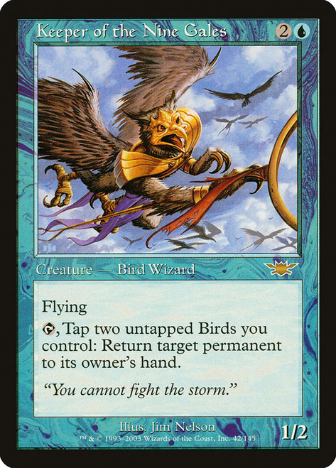 Keeper of the Nine Gales\nLegions\nSingle\nMagic The Gathering