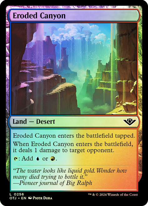 Eroded Canyon | Outlaws of Thunder Junction | Star City Games