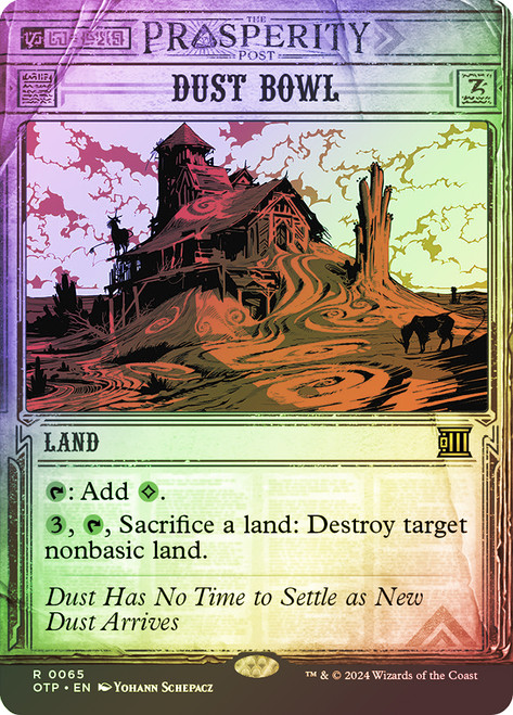 Dust Bowl\nBreaking News\nSingle\nMagic The Gathering