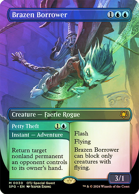 Brazen Borrower // Petty Theft (Borderless)\nSpecial Guests\nSingle\nMagic The Gathering