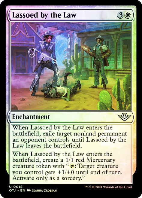 Lassoed by the Law\nOutlaws of Thunder Junction\nSingle\nMagic The Gathering