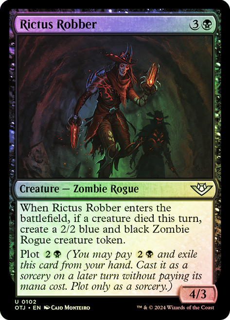 Rictus Robber\nOutlaws of Thunder Junction\nSingle\nMagic The Gathering