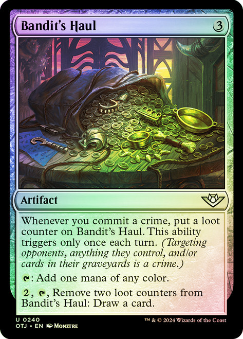 Bandit's Haul\nOutlaws of Thunder Junction\nSingle\nMagic The Gathering
