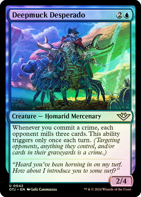 Deepmuck Desperado\nOutlaws of Thunder Junction\nSingle\nMagic The Gathering
