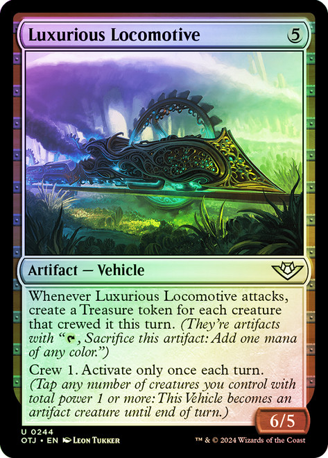 Luxurious Locomotive\nOutlaws of Thunder Junction\nSingle\nMagic The Gathering