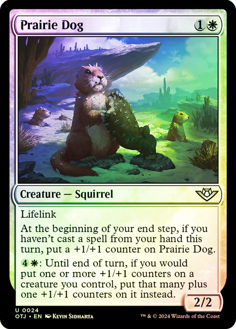 Prairie Dog\nOutlaws of Thunder Junction\nSingle\nMagic The Gathering