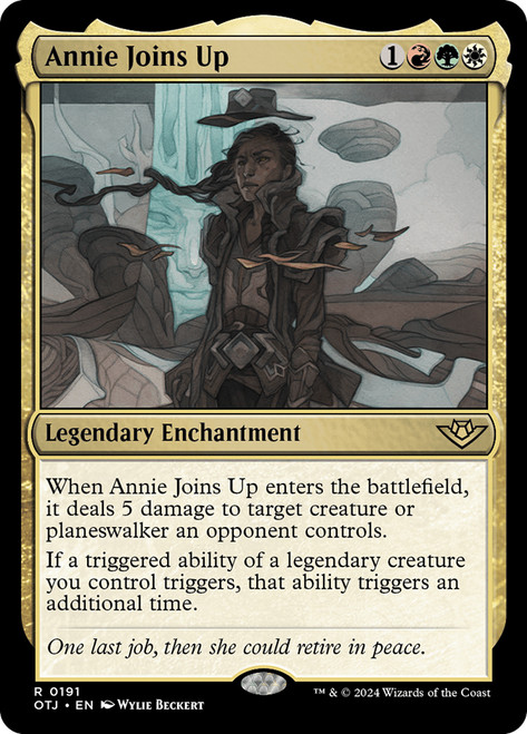 Annie Joins Up\nOutlaws of Thunder Junction\nSingle\nMagic The Gathering