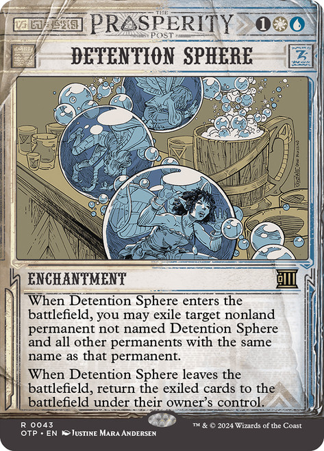 Detention Sphere\nBreaking News\nSingle\nMagic The Gathering