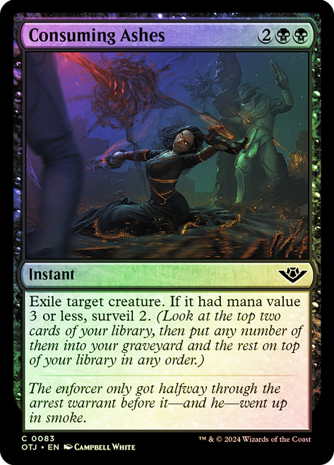 Consuming Ashes\nOutlaws of Thunder Junction\nSingle\nMagic The Gathering