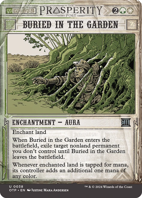 Buried in the Garden\nBreaking News\nSingle\nMagic The Gathering