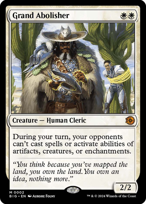 Grand Abolisher\nThe Big Score\nSingle\nMagic The Gathering