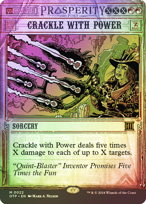 Crackle with Power\nBreaking News\nSingle\nMagic The Gathering