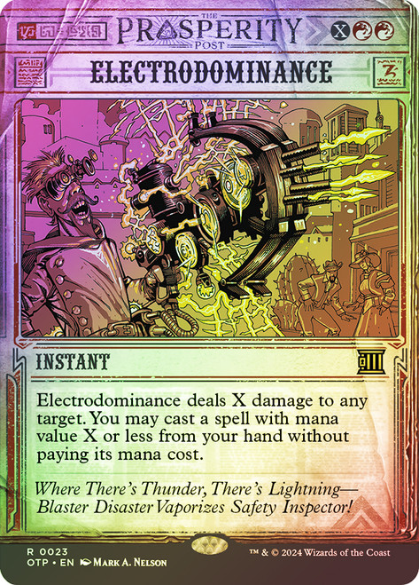 Electrodominance\nBreaking News\nSingle\nMagic The Gathering