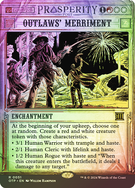 Outlaws' Merriment\nBreaking News\nSingle\nMagic The Gathering