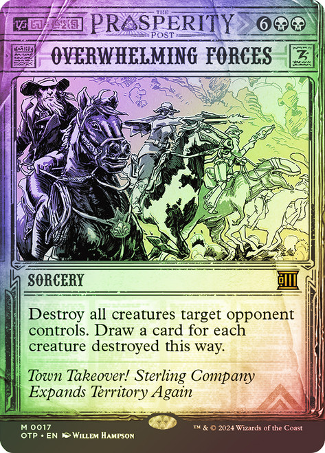 Overwhelming Forces\nBreaking News\nSingle\nMagic The Gathering