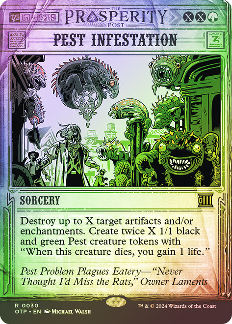 Pest Infestation\nBreaking News\nSingle\nMagic The Gathering