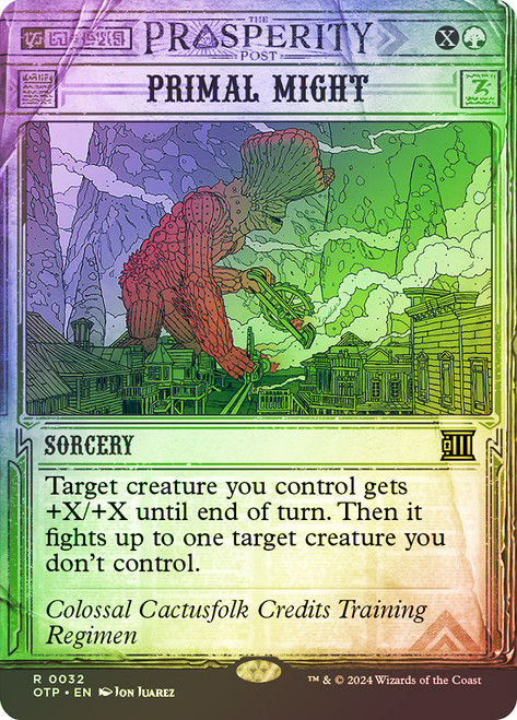 Primal Might\nBreaking News\nSingle\nMagic The Gathering