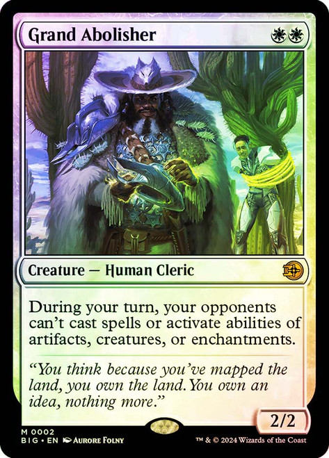 Grand Abolisher\nThe Big Score\nSingle\nMagic The Gathering