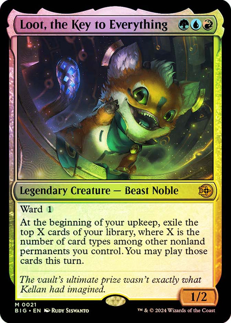 Loot, the Key to Everything\nThe Big Score\nSingle\nMagic The Gathering