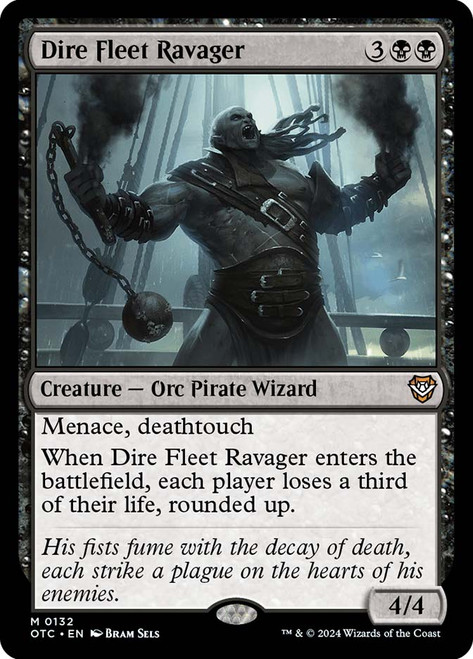 Dire Fleet Ravager\nOutlaws of Thunder Junction Commander\nSingle\nMagic The Gathering