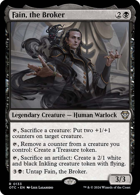 Fain, the Broker\nOutlaws of Thunder Junction Commander\nSingle\nMagic The Gathering
