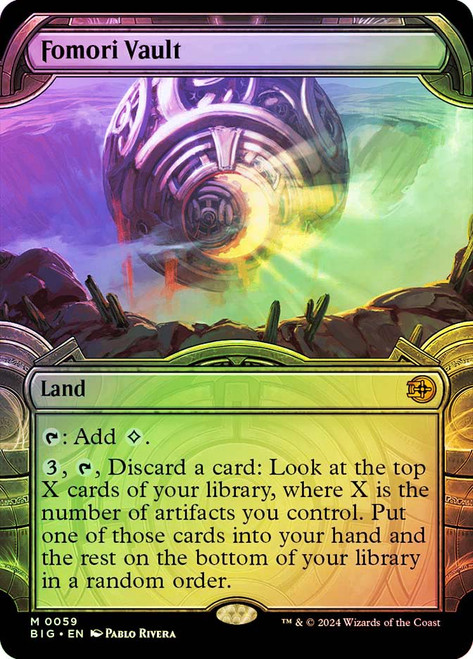 Fomori Vault (#059) (Showcase)\nThe Big Score - Variants\nSingle\nMagic The Gathering