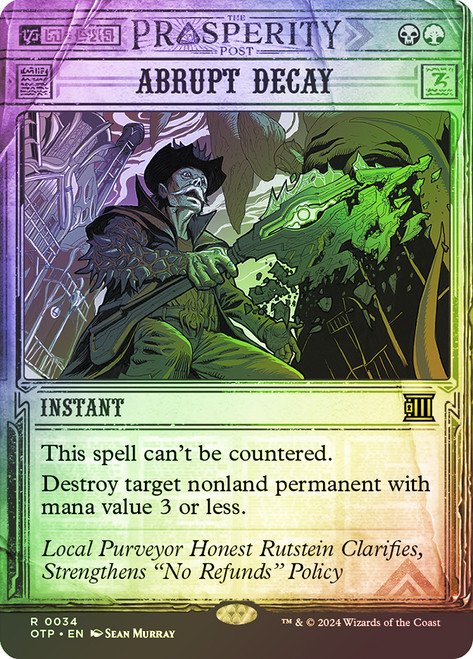 Abrupt Decay | Breaking News | Star City Games