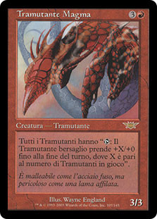Magma Sliver
Legions - Italian
Single
Magic The Gathering
