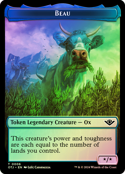 {Beau Token} // {Mercenary Token}
Outlaws of Thunder Junction
Single
Magic: The Gathering