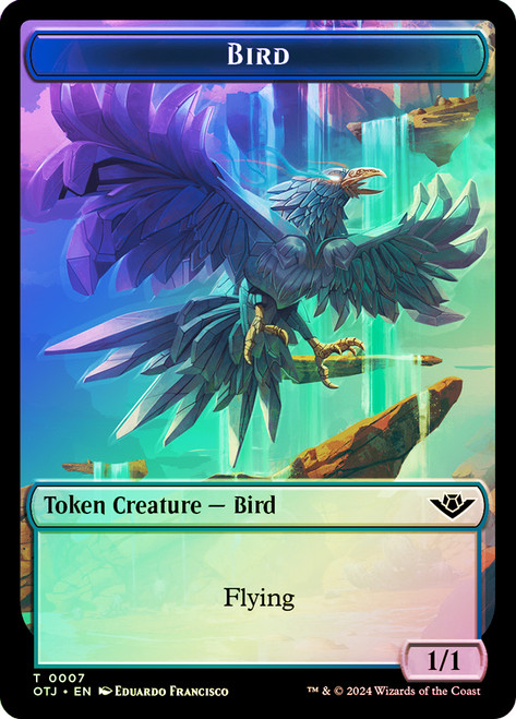 {Bird Token} // {Mercenary Token}
Outlaws of Thunder Junction
Single
Magic: The Gathering