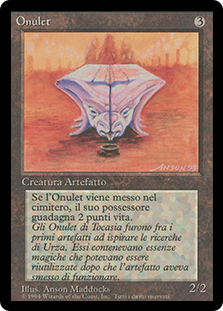 Onulet (BB)\n3rd Edition - Black Border - Italian\nSingle\nMagic The Gathering