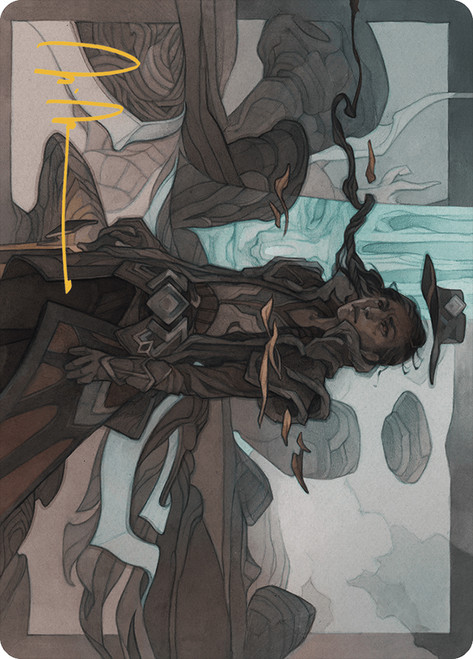 {Annie Joins Up Art Card} (Signed)\nArt Series: Outlaws of Thunder Junction\nSingle\nMagic The Gathering