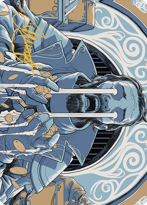 {Archive Trap Art Card} (Signed)\nArt Series: Outlaws of Thunder Junction\nSingle\nMagic The Gathering