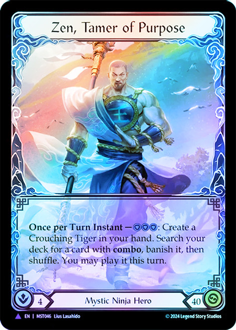 Zen, Tamer of Purpose [SGL-FAB-MST2-046-ENC]