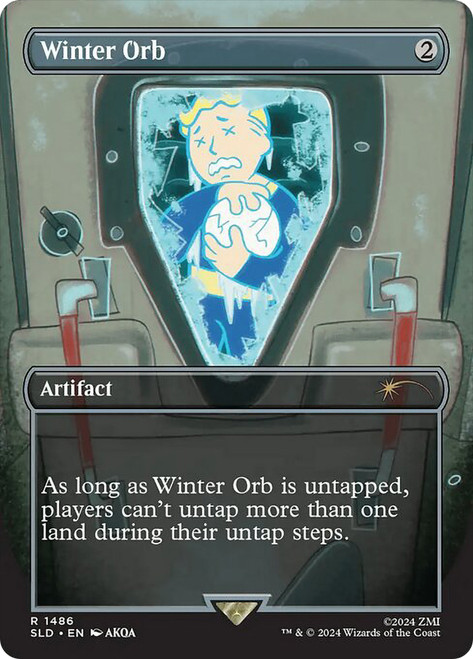 Winter Orb (Secret Lair) (Borderless)\nPromo: General\nSingle\nMagic The Gathering