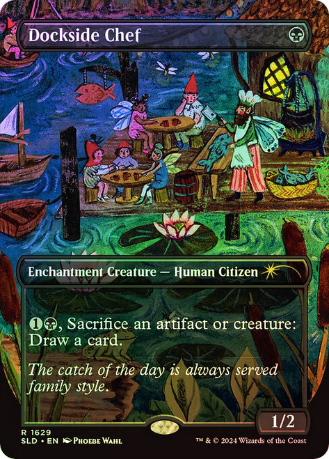 Dockside Chef (Secret Lair)\nPromo: General\nSingle\nMagic The Gathering