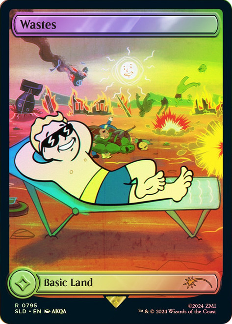 Wastes (Secret Lair) (#795) (Full Art)\nPromo: General\nSingle\nMagic The Gathering