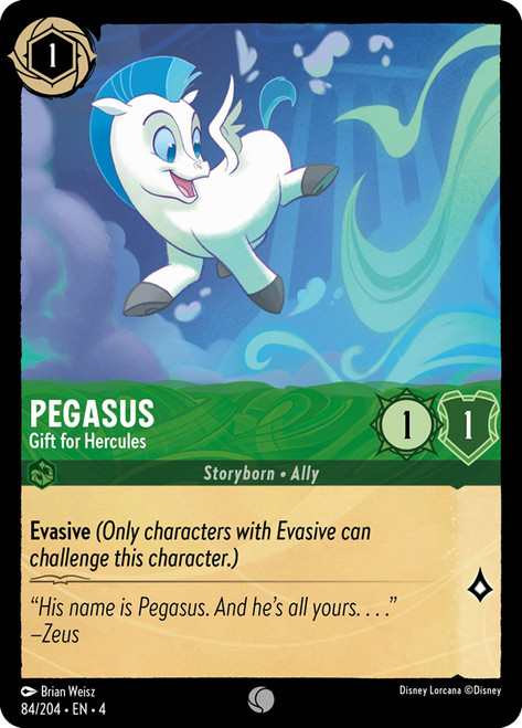 Pegasus - Gift for Hercules
Ursula's Return
Single
Lorcana