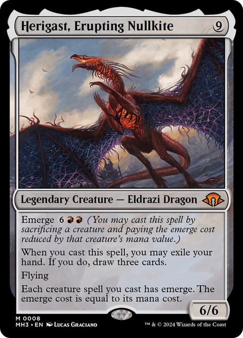 Herigast, Erupting Nullkite\nModern Horizons 3\nSingle\nMagic The Gathering