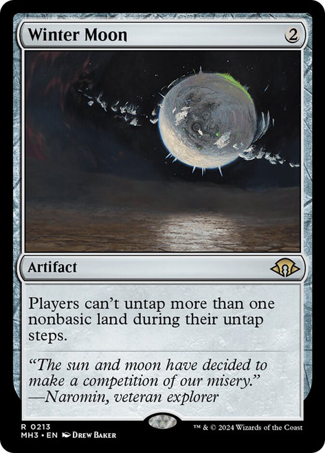 Winter Moon\nModern Horizons 3\nSingle\nMagic The Gathering