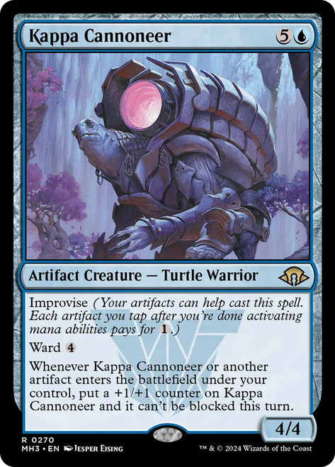 Kappa Cannoneer\nModern Horizons 3\nSingle\nMagic The Gathering