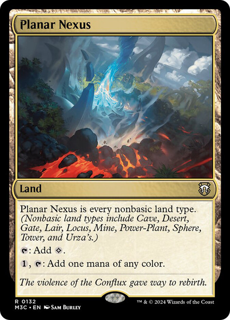 Planar Nexus\nModern Horizons 3 Commander\nSingle\nMagic The Gathering